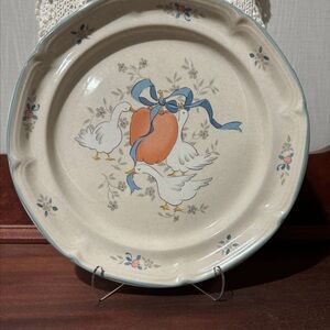 Set of TWO Marmalade Dinner Plates